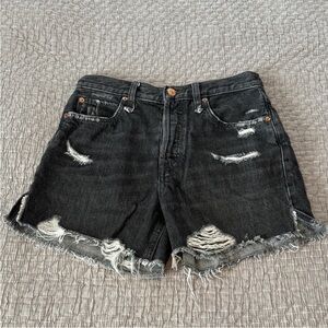 We The Free Free People Distressed Denim Jean Shorts
